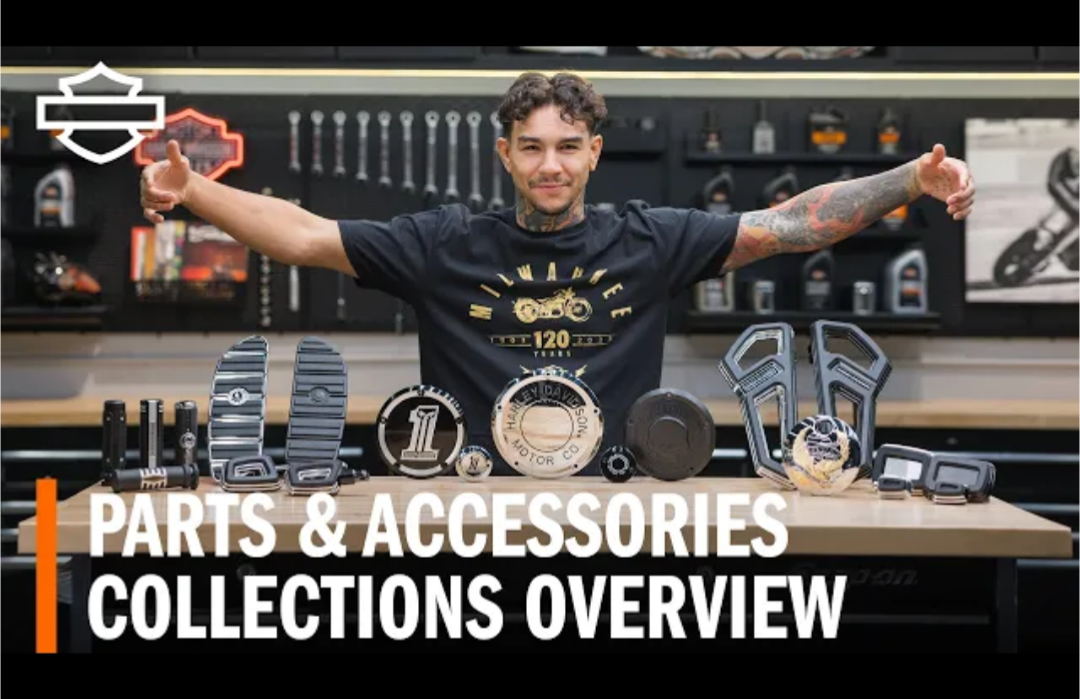 Harley-Davidson Parts & Accessories Collections Overview video