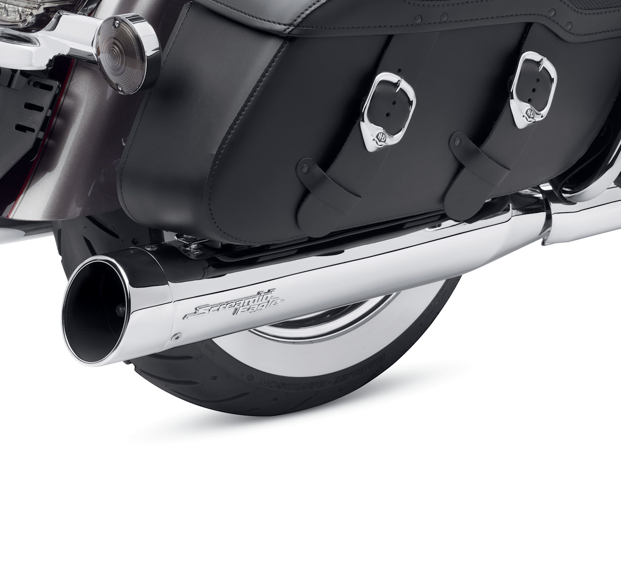 64900555A_OB Screamin’ Eagle Street Cannon Performance Slip-On Mufflers - Image 1