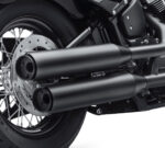 Satin Black Muffler Shields - Long - Image 2