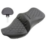 2008-2024* FLHR, FLHT, FLHX & FLTR Heated Roadsofa™ LS Seat with Driver's Backrest