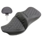 2008-2024* FLHR, FLHT, FLHX & FLTR Extended Reach Roadsofa™ LS Seat with Driver's Backrest