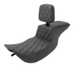 1997-2007 FLHR, FLHX (except FLHRS) Tour Step-Up™ Seat w/ Rider Backrest Rider LS