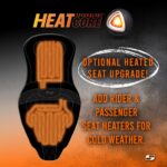 1997-2007 FLHR, FLHX Heated Roadsofa™ LS Seat with Driver's Backrest - Image 3